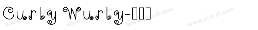 Curly Wurly字体转换
